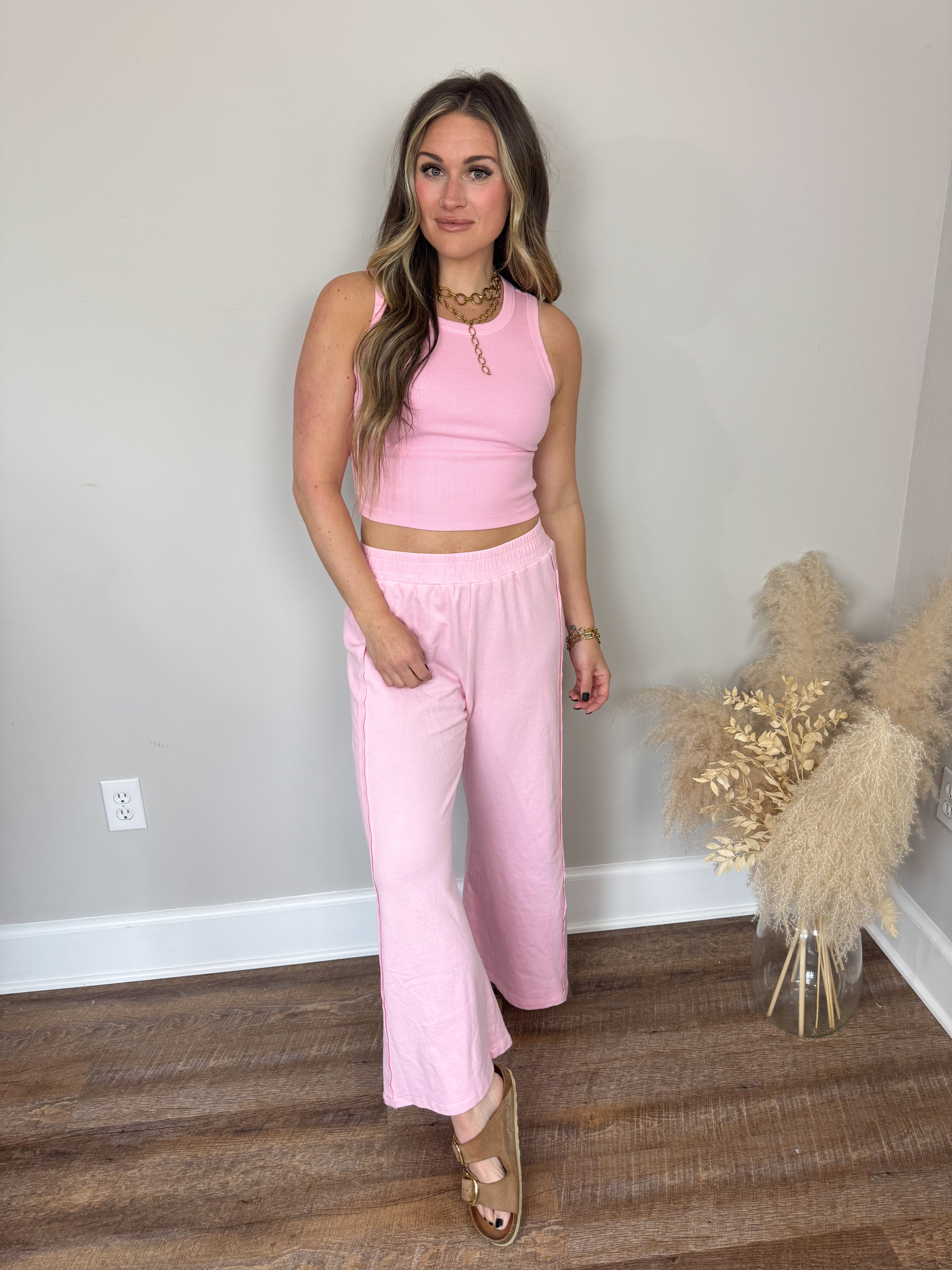 Coastal Knit Top | Ballet Pink