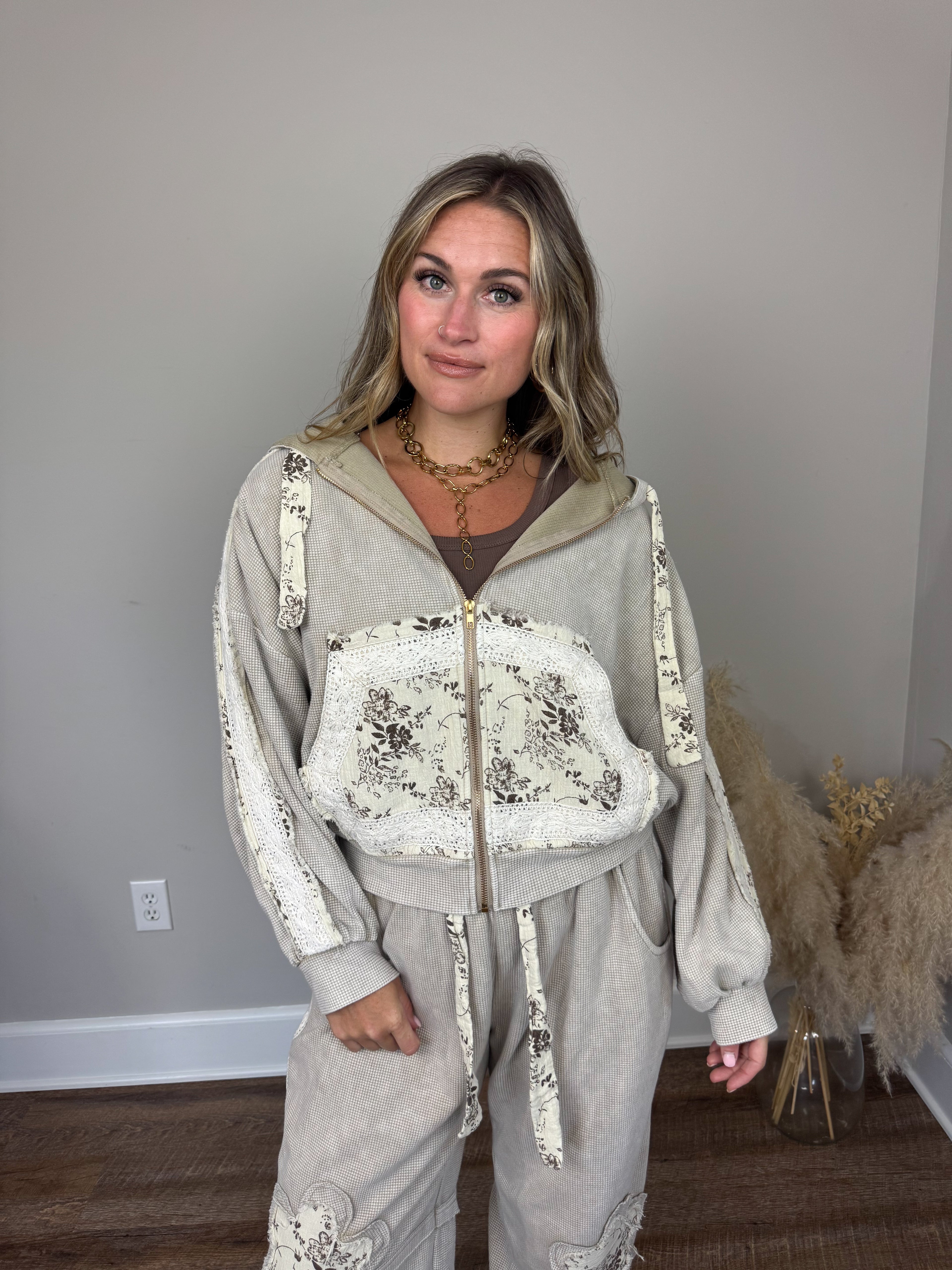 Jovi Thermal Hoodie | Sand