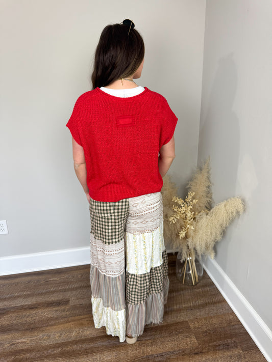 Everyday Sweater | Red