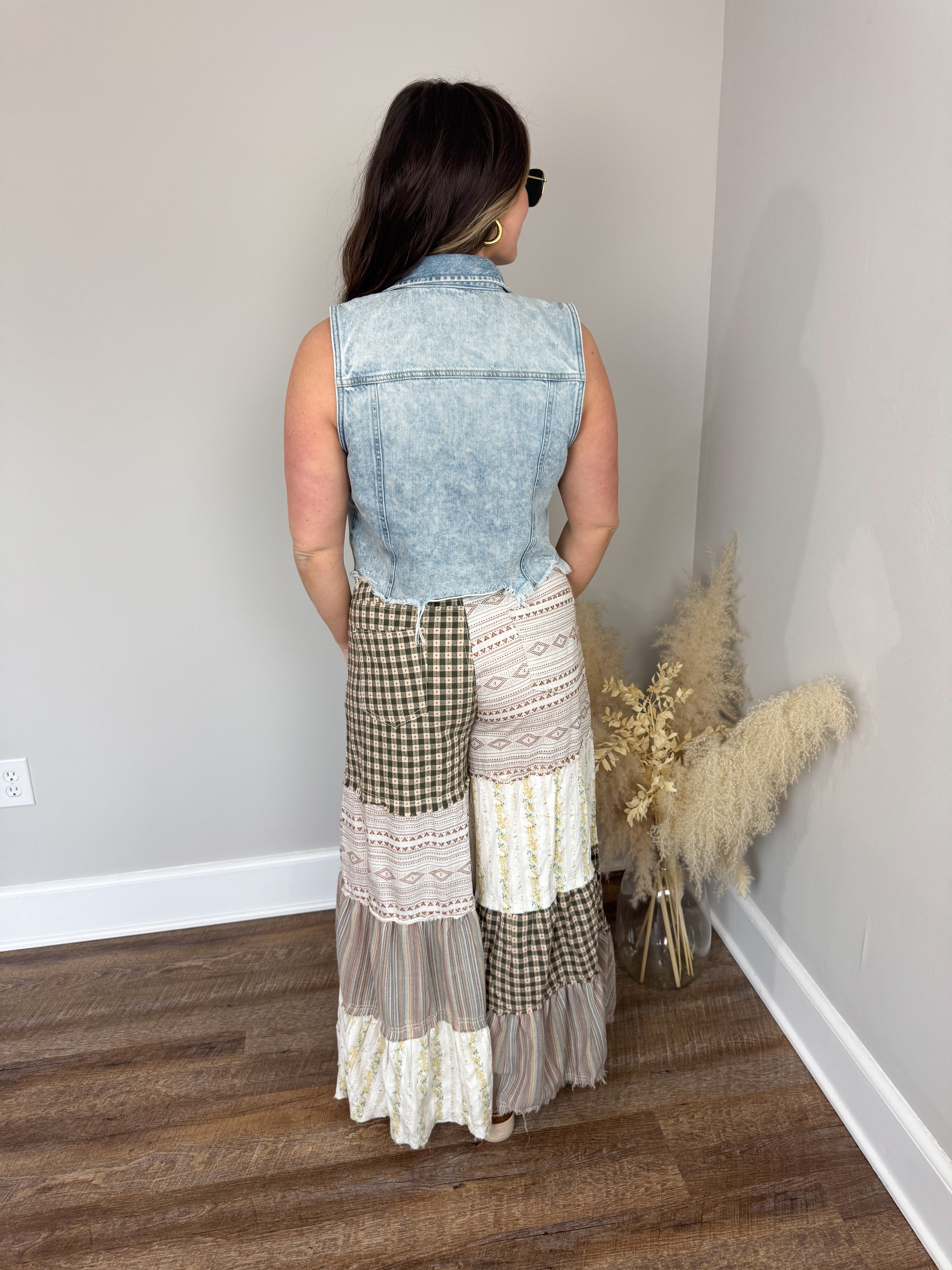 Chase Denim Vest FINAL SALE