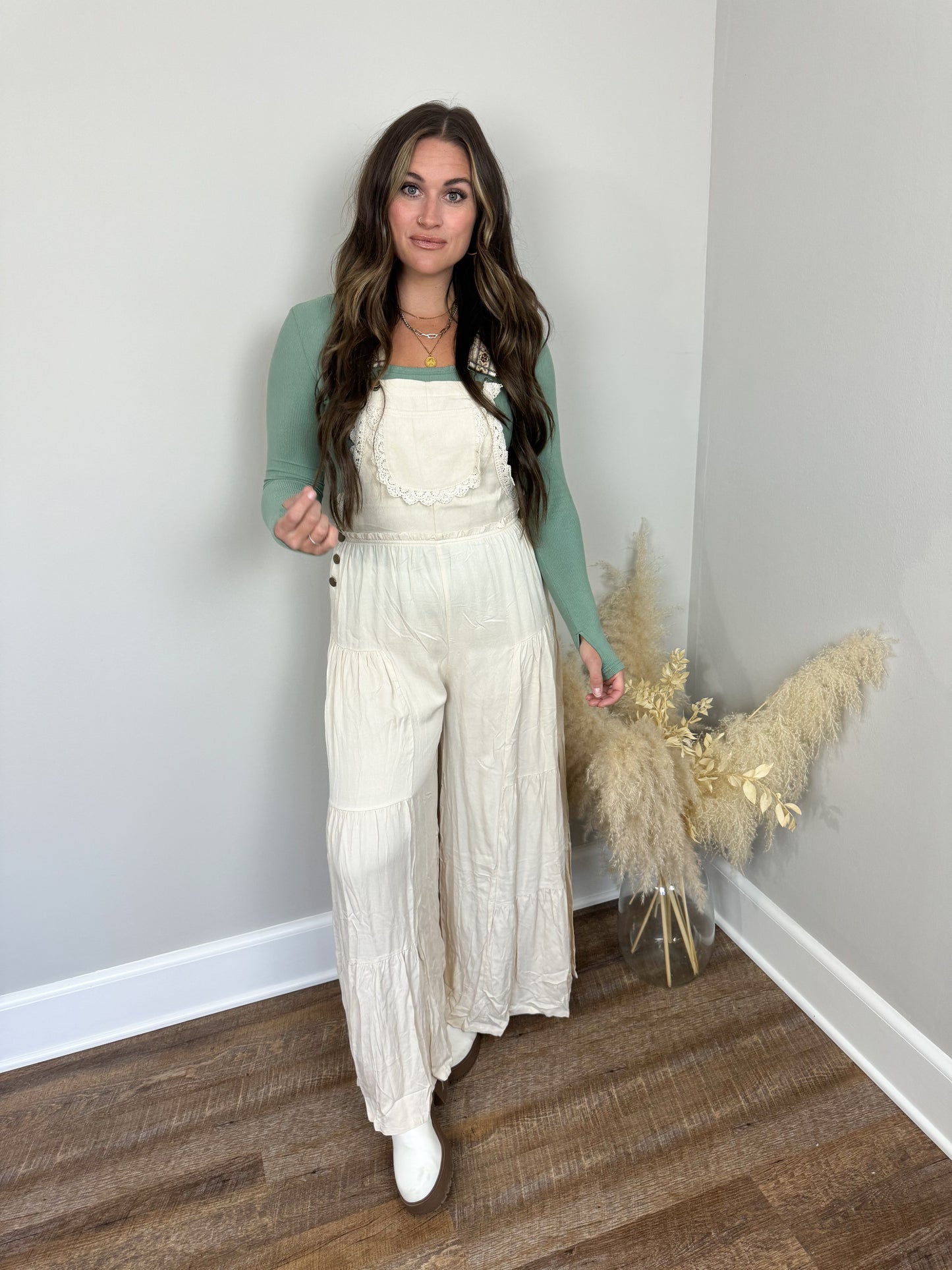 Sacramento Jumpsuit | Oatmeal