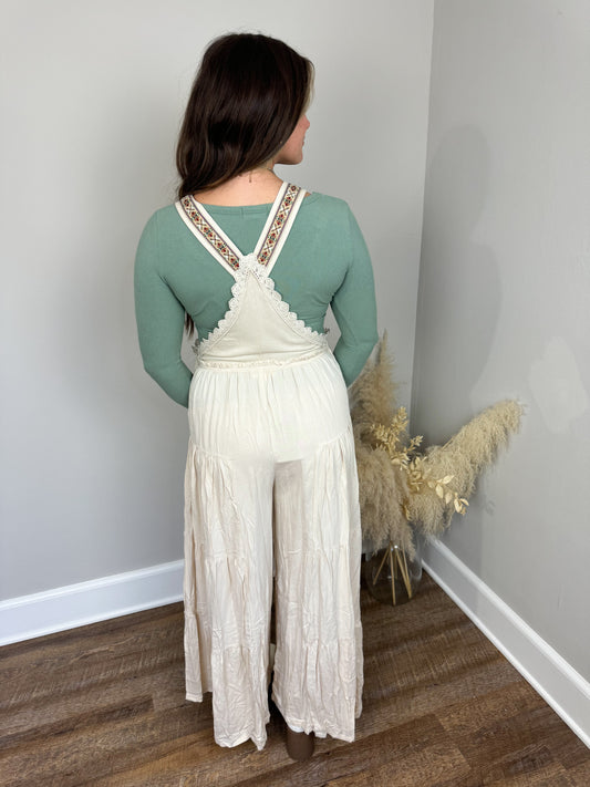 Sacramento Jumpsuit | Oatmeal