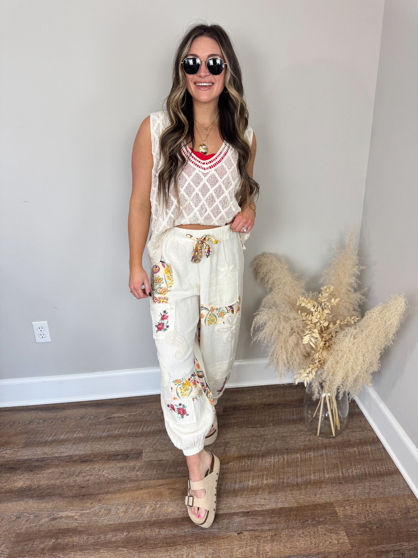 Fate Gauze Joggers | Natural