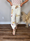Fate Gauze Joggers | Natural