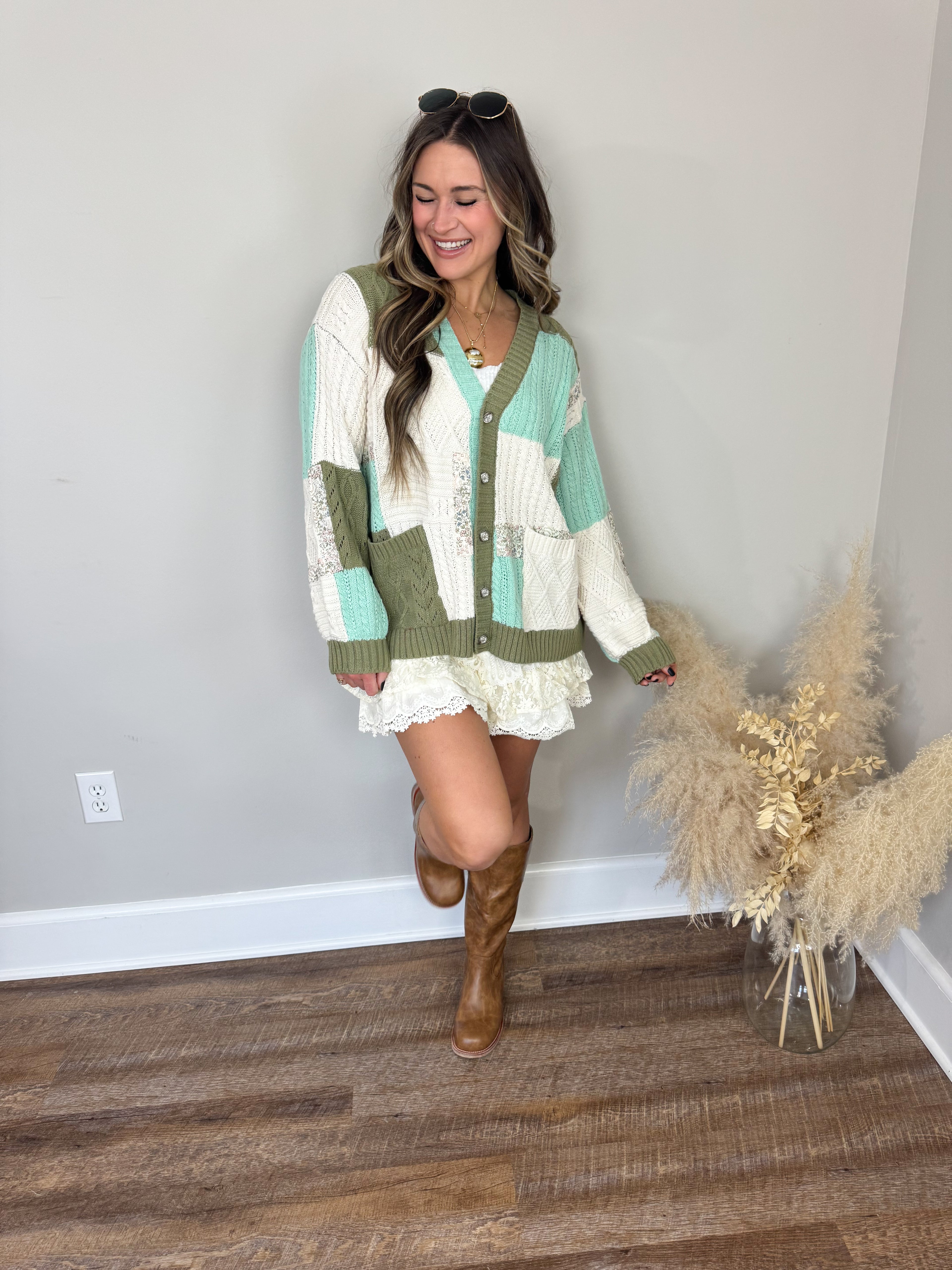 Christyne Cardigan | Olive