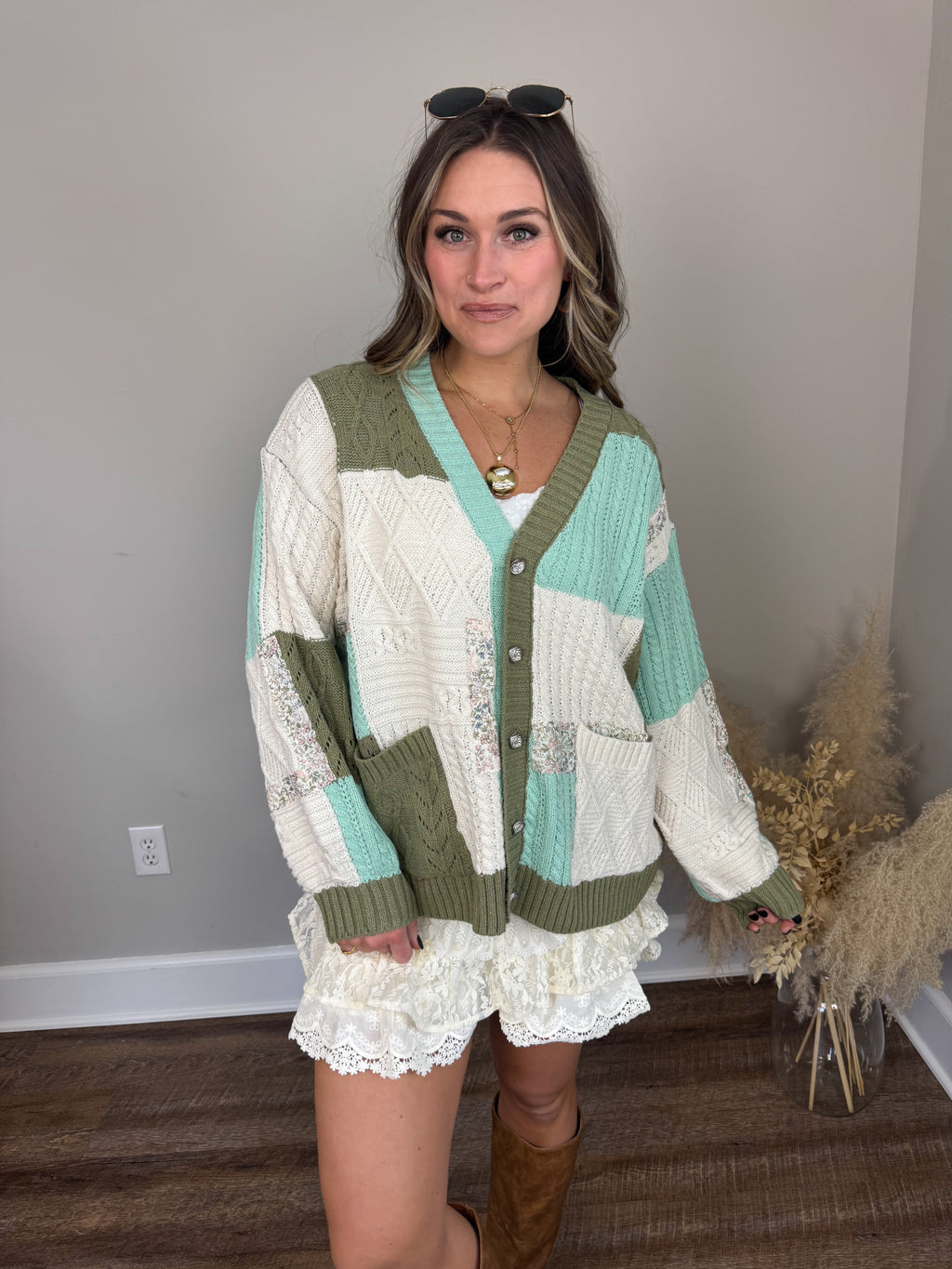Christyne Cardigan | Olive