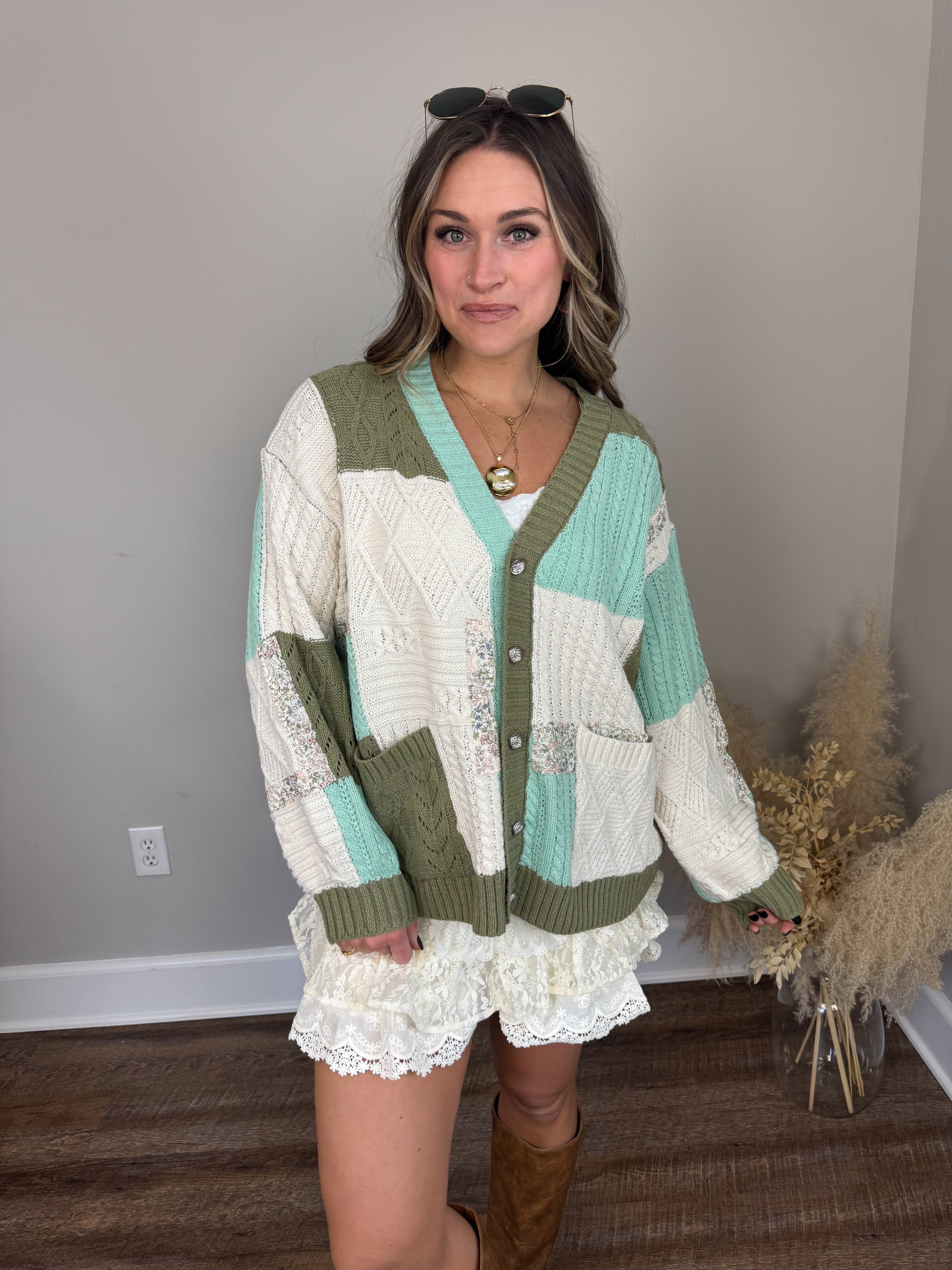 Christyne Cardigan | Olive