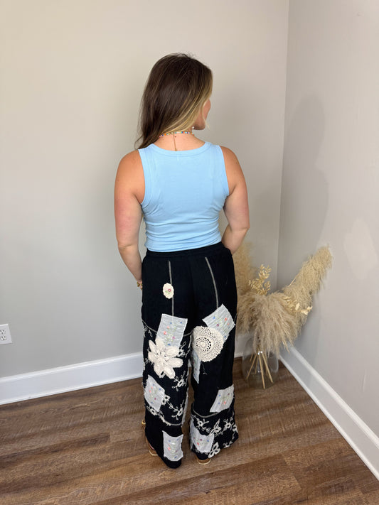 Clark Scoop Tank Top | Light Blue