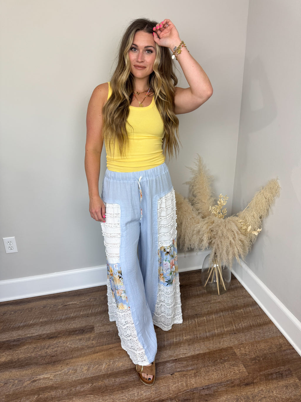 Clark Scoop Tank Top | Yellow