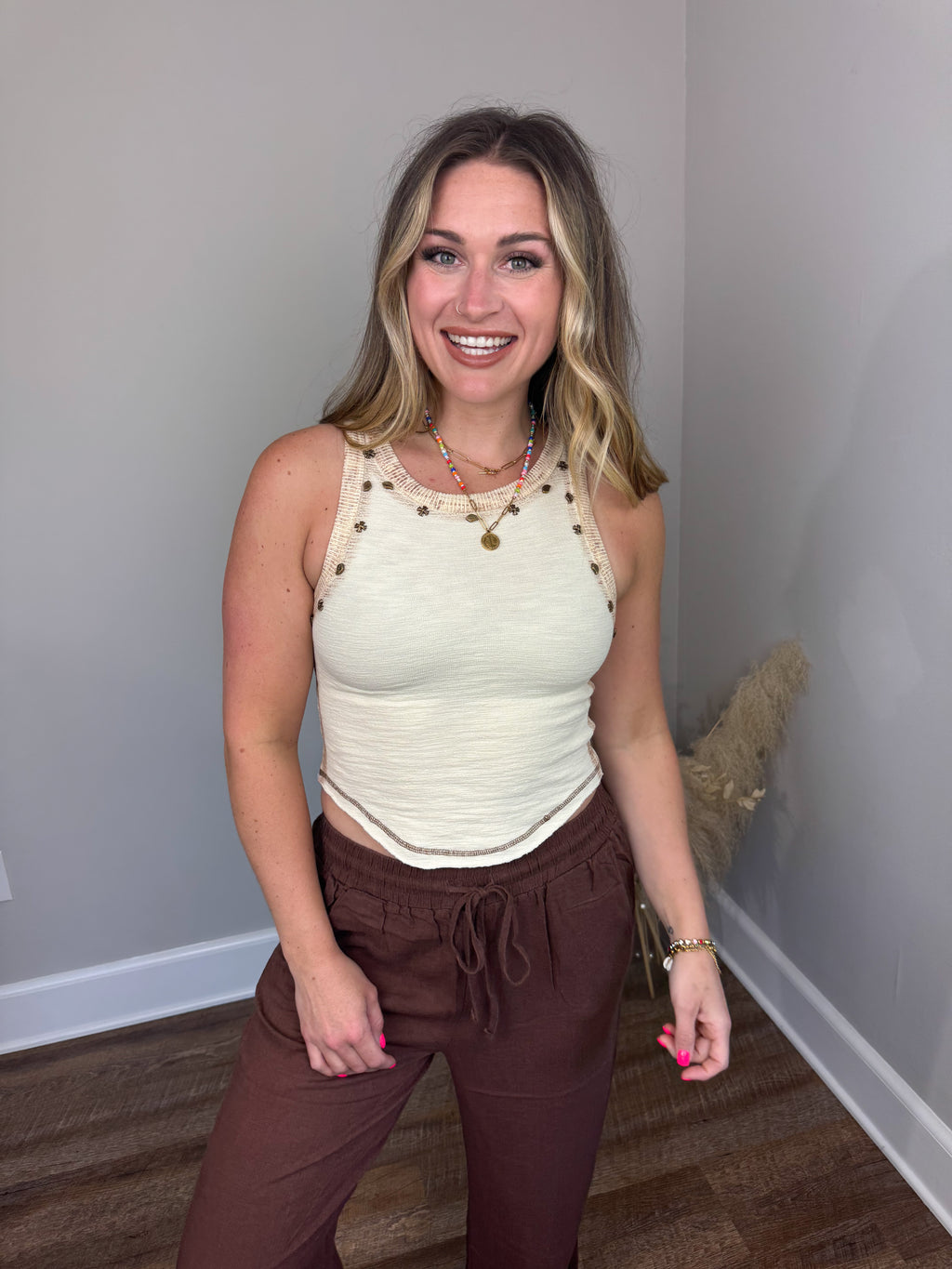 Ivy Tank | Cream