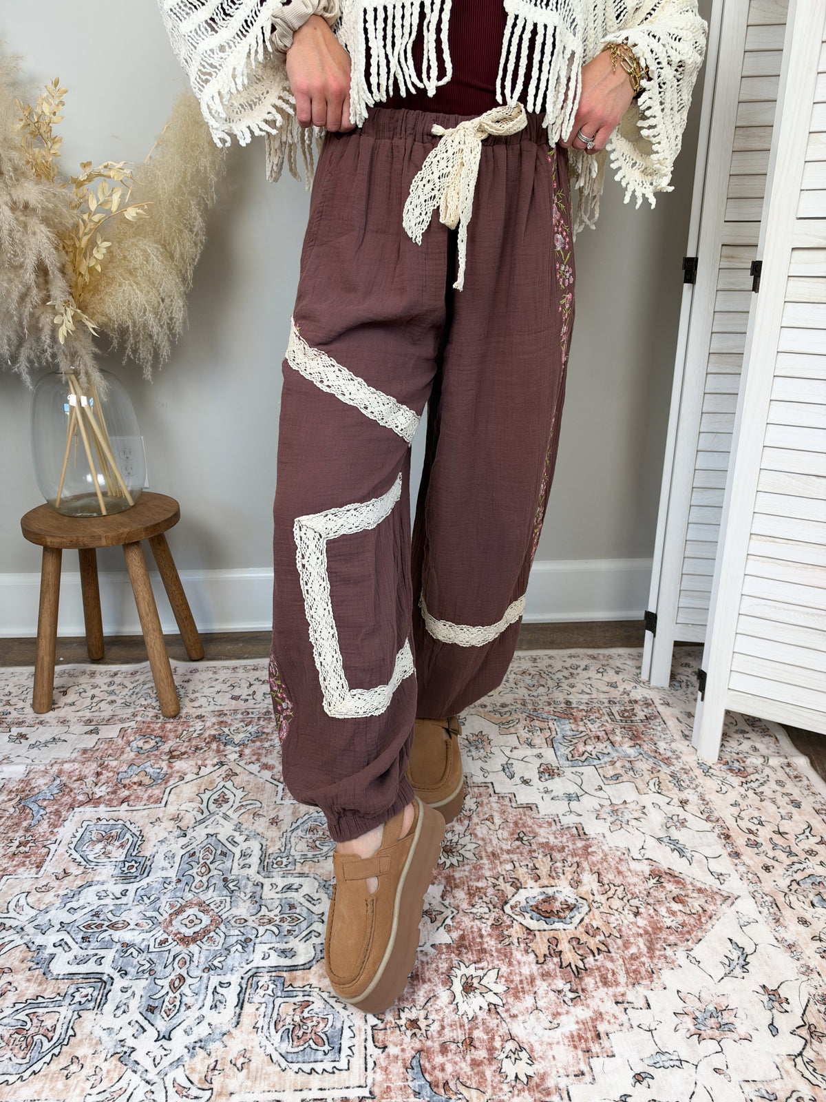 Rees Gauze Joggers [Love Sal X POL]
