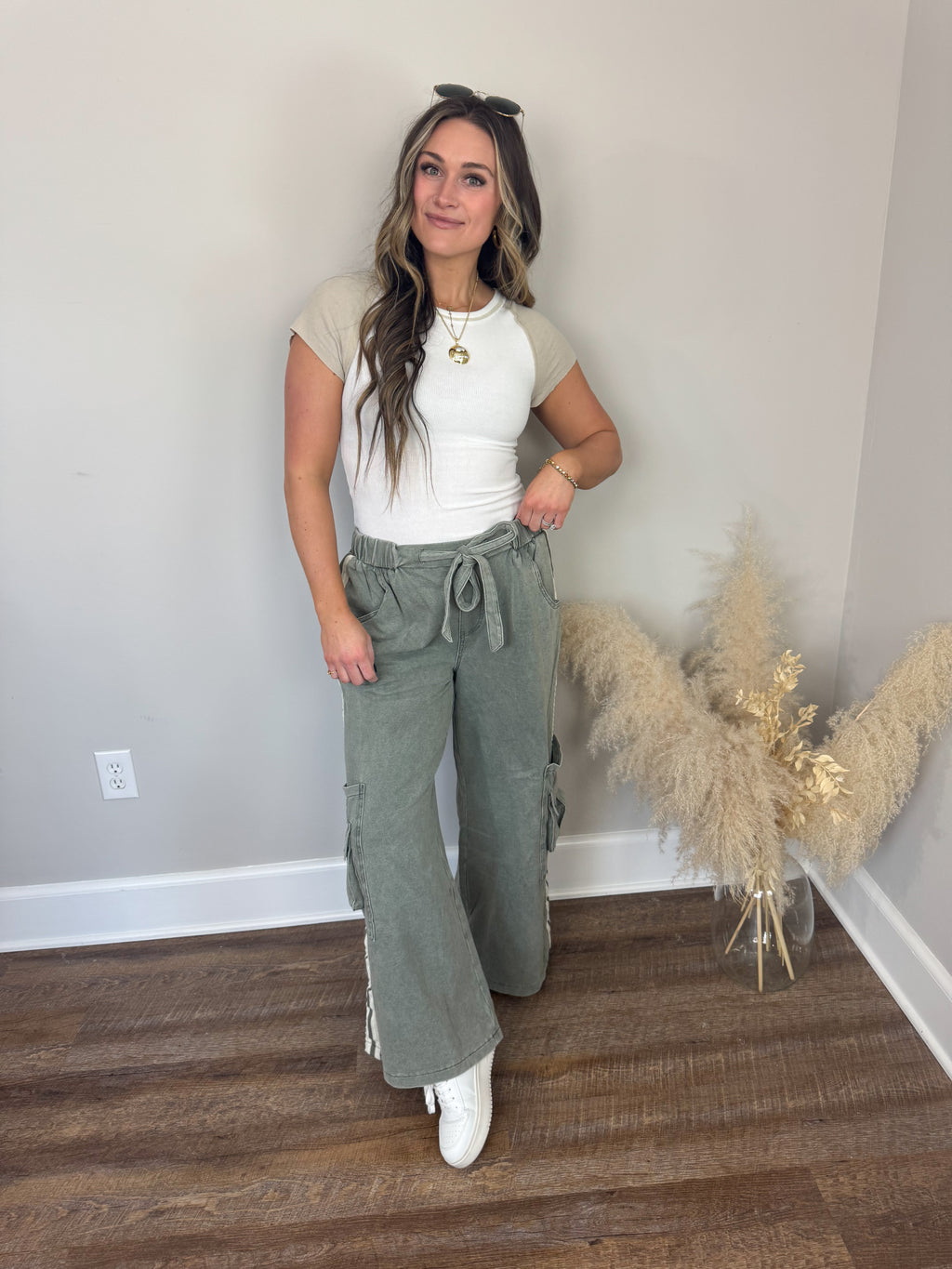 Elli Short Sleeve Top | Ivory
