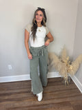 Elli Short Sleeve Top | Ivory