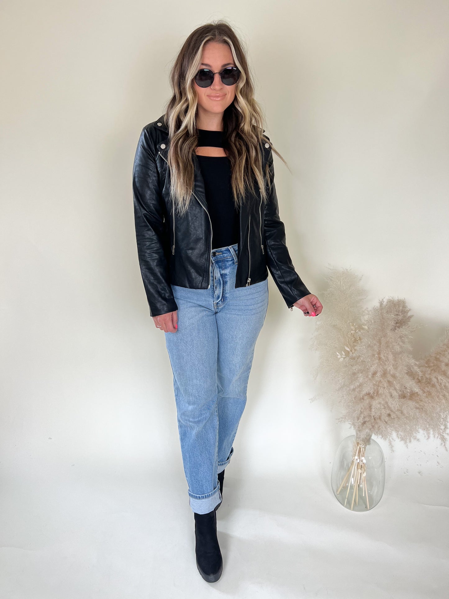 It Girl Faux Leather Jacket FINAL SALE