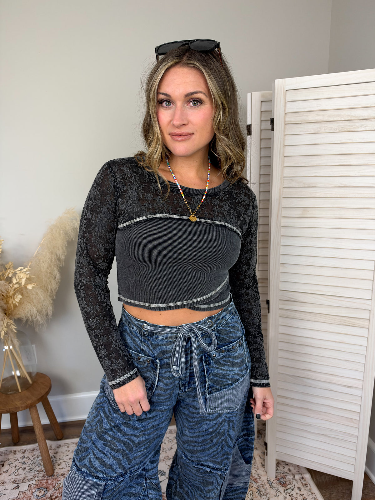 Iris Top | Black