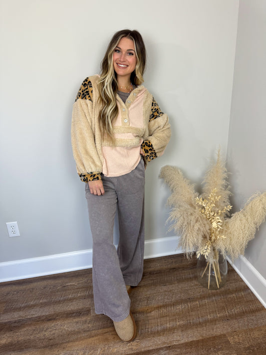 Wild Cozy Sherpa Hoodie