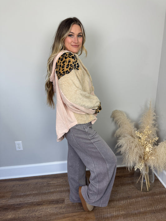 Wild Cozy Sherpa Hoodie