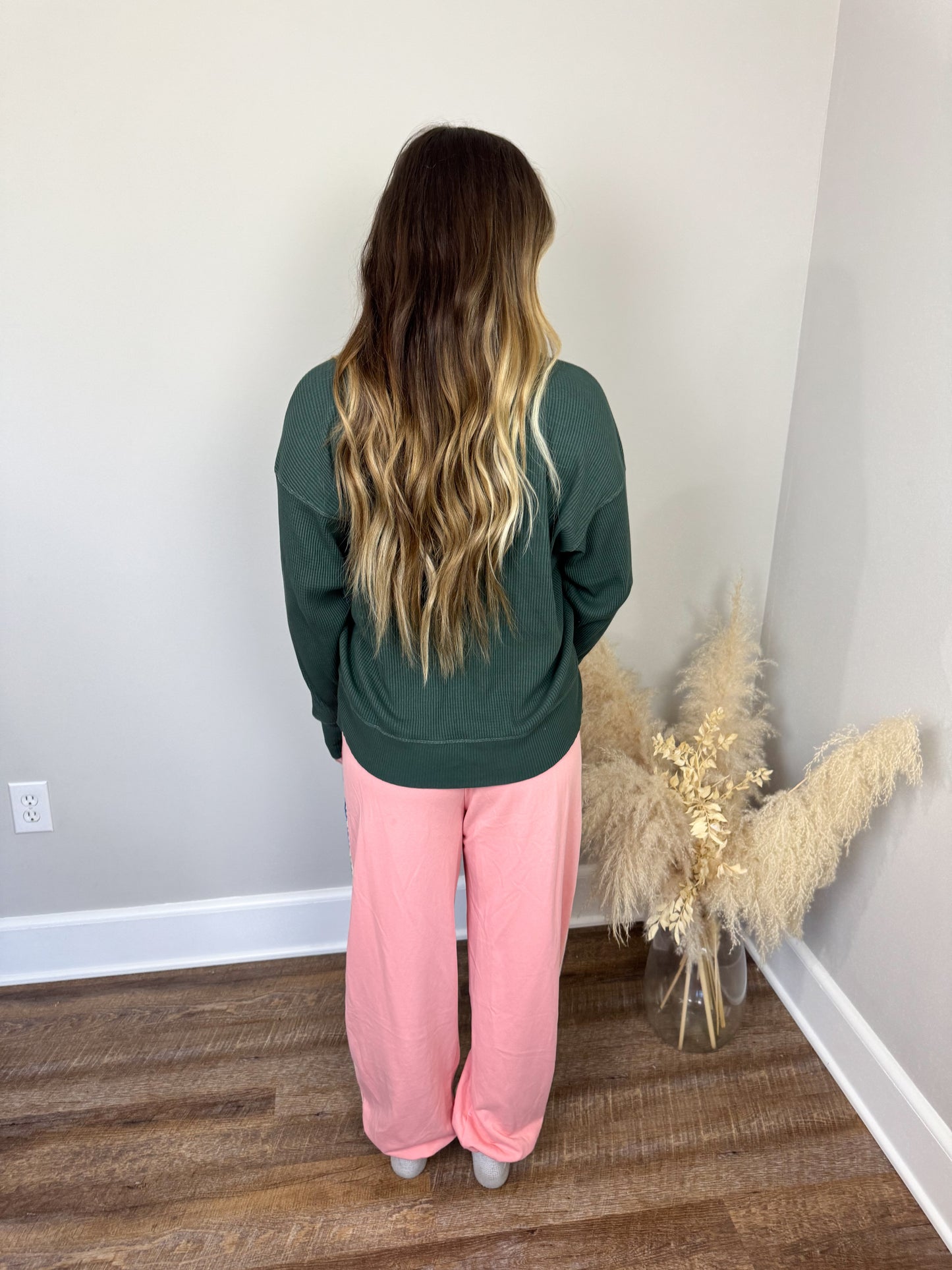 Homebody Waffle Knit Pullover