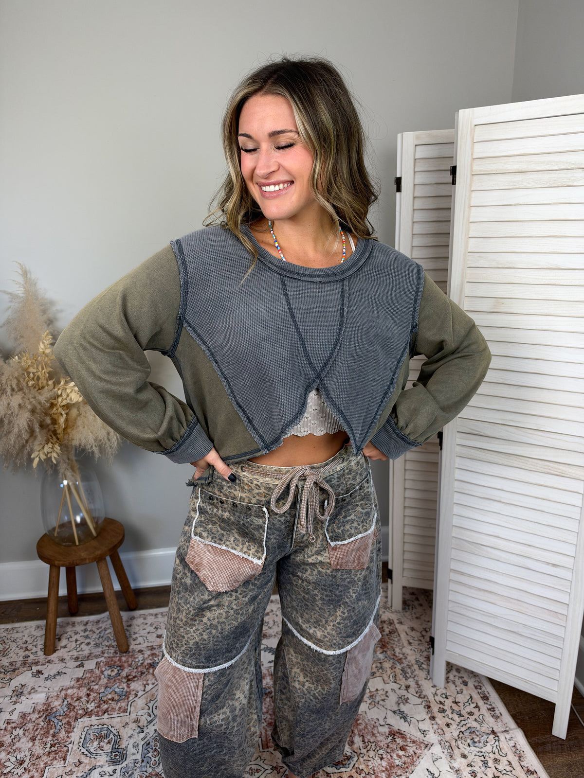 Cedar Trail Pullover | Grey