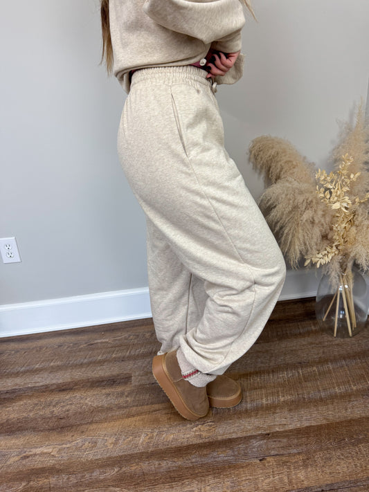 Devlin Joggers | Oatmeal