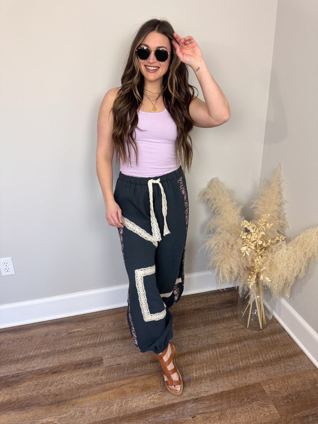 Clark Scoop Tank Top | Lavender