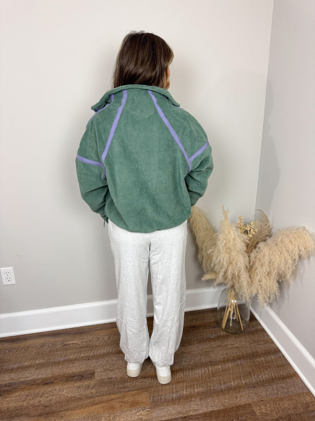 Summit Half Zip Pullover | Pistachio