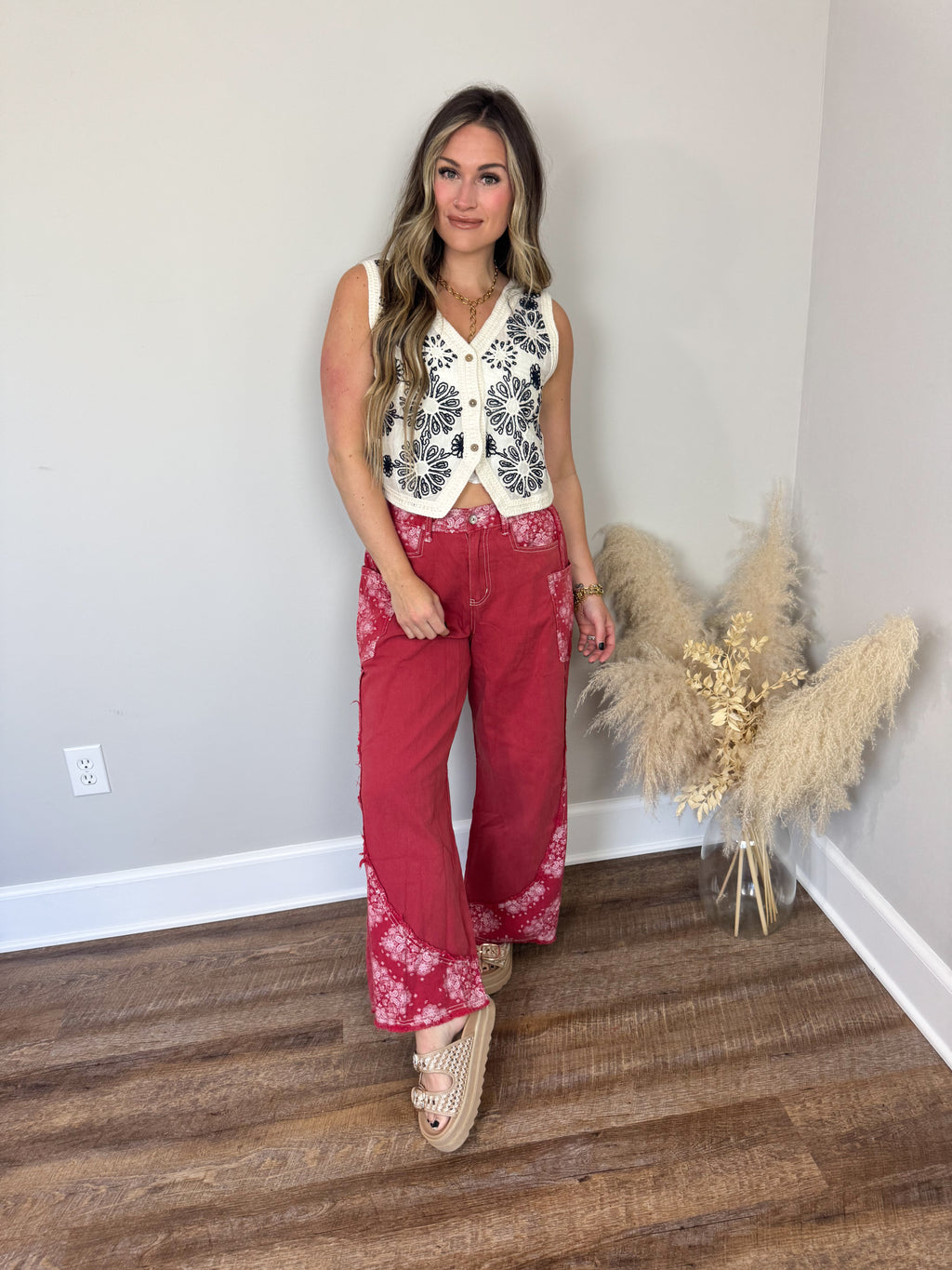 Sunbeam Paisley Pants