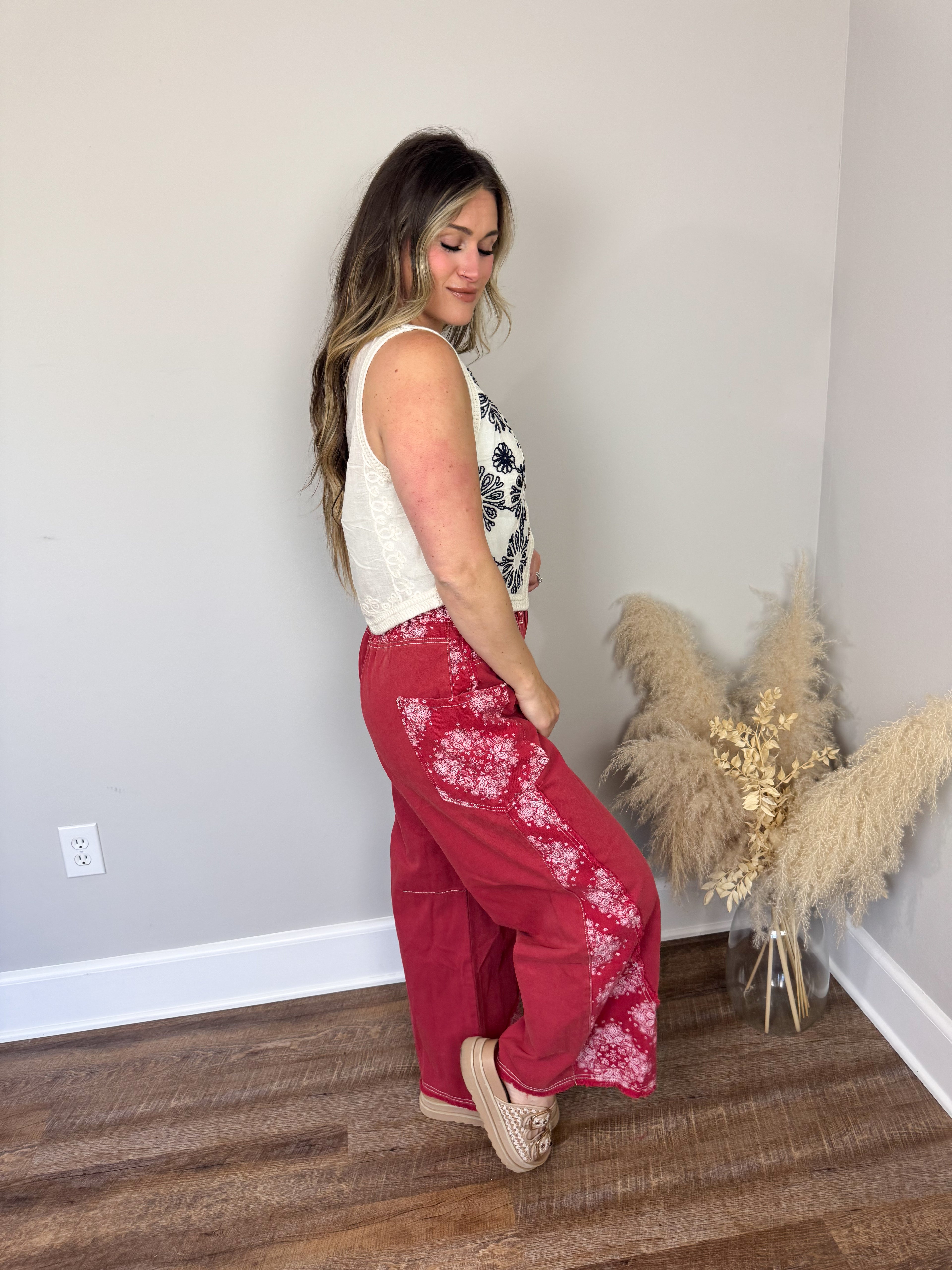 Sunbeam Paisley Pants