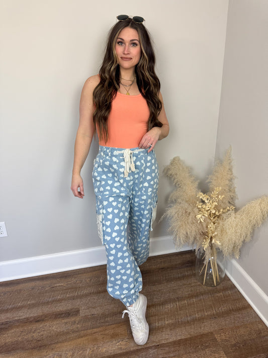 Clark Scoop Tank Top | Coral