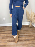 Maxwell Crossover Pants | Navy