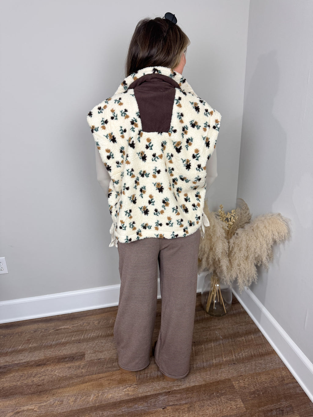 Sundance Sherpa Vest | Brown