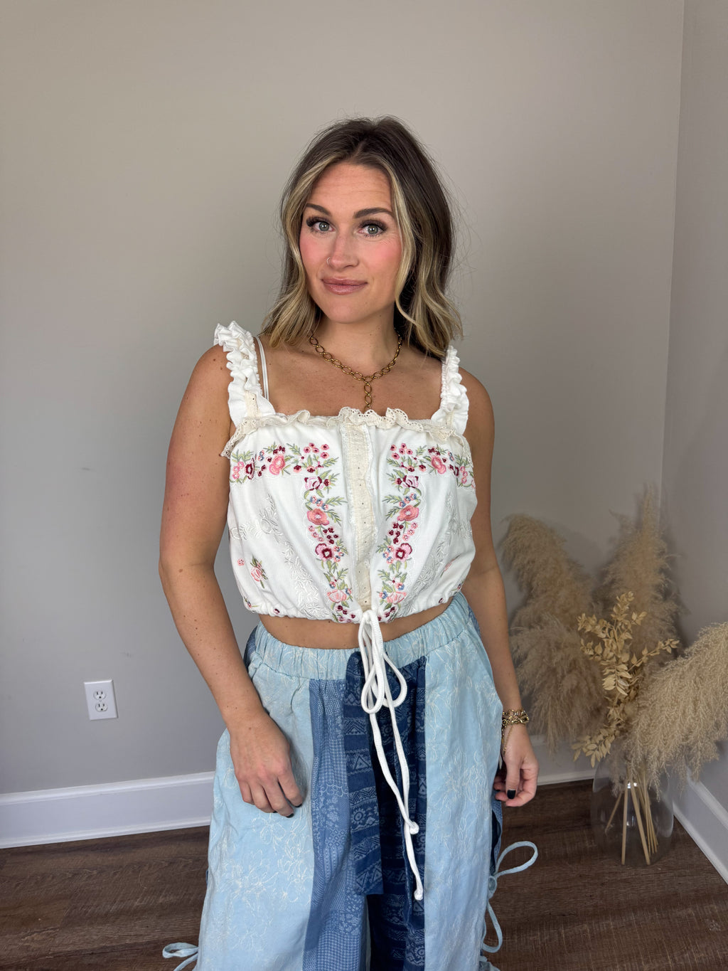 Dallas Top | White
