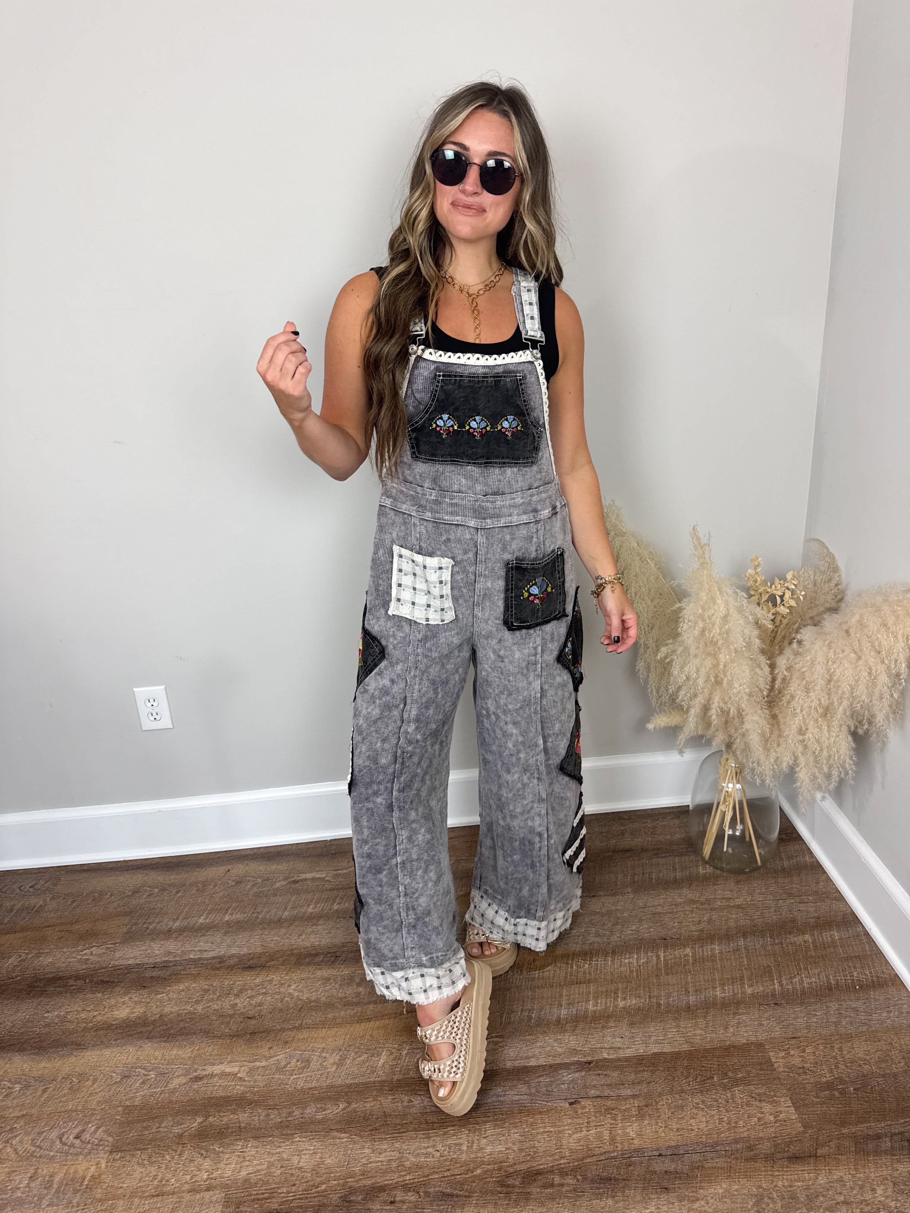Stevie Overalls | Charcoal