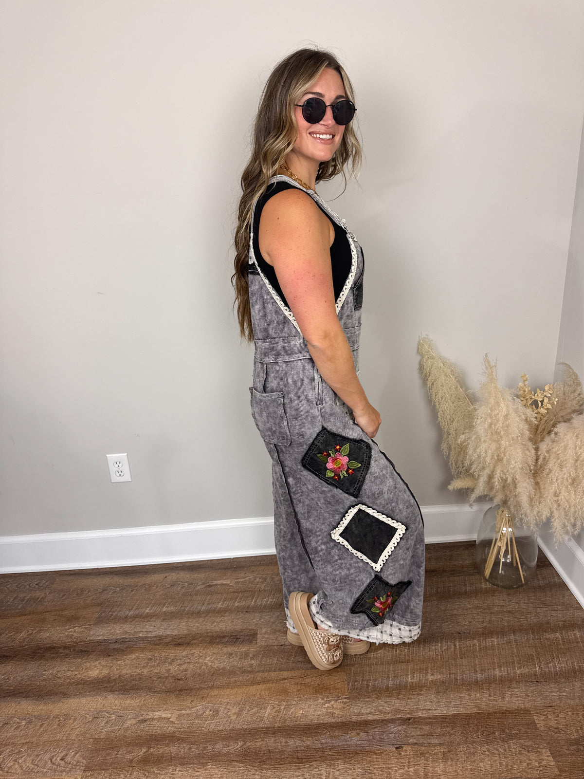 Stevie Overalls | Charcoal