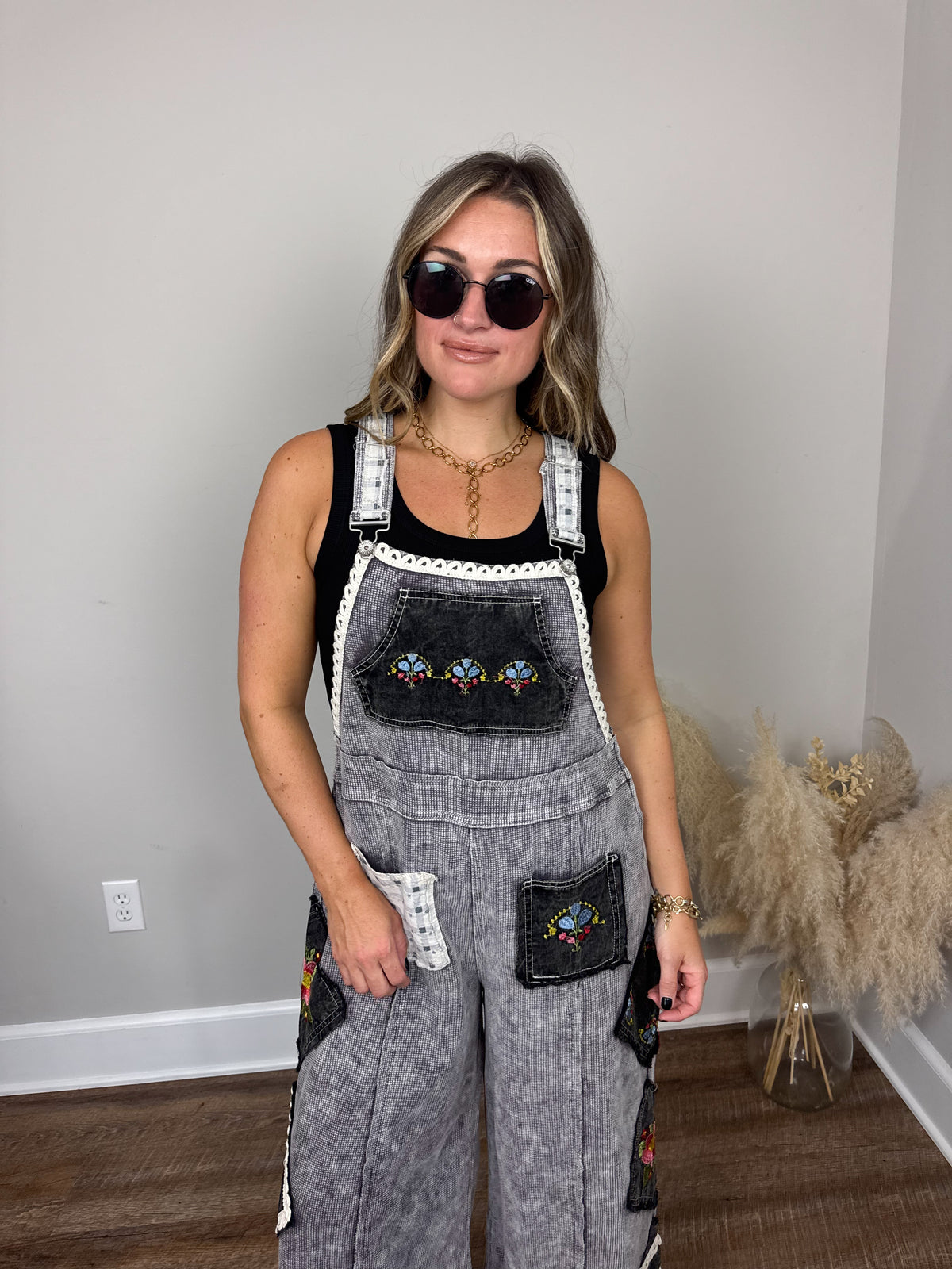 Stevie Overalls | Charcoal