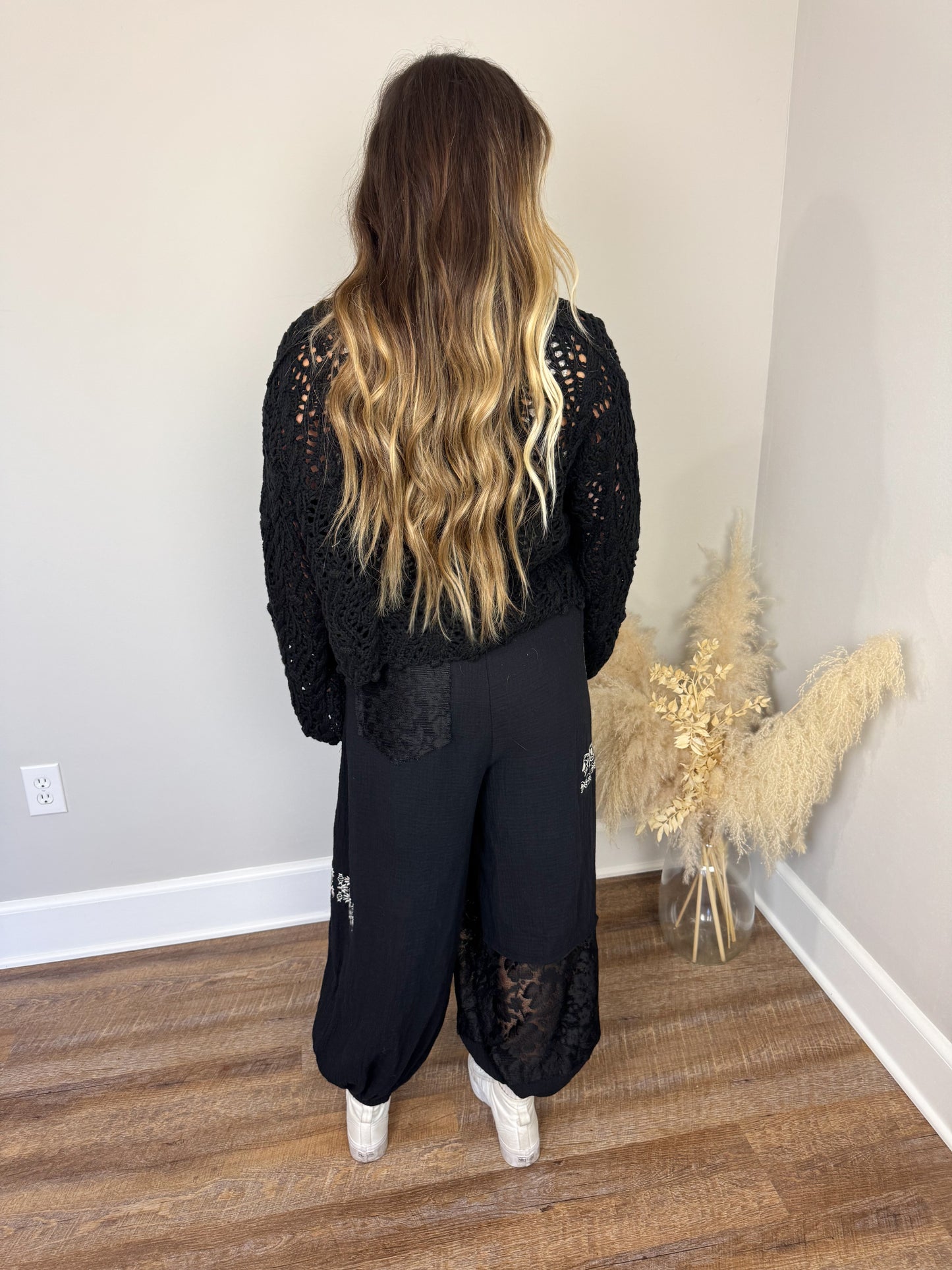 Silence Gauze Pants | Black [Love Sal x POL]