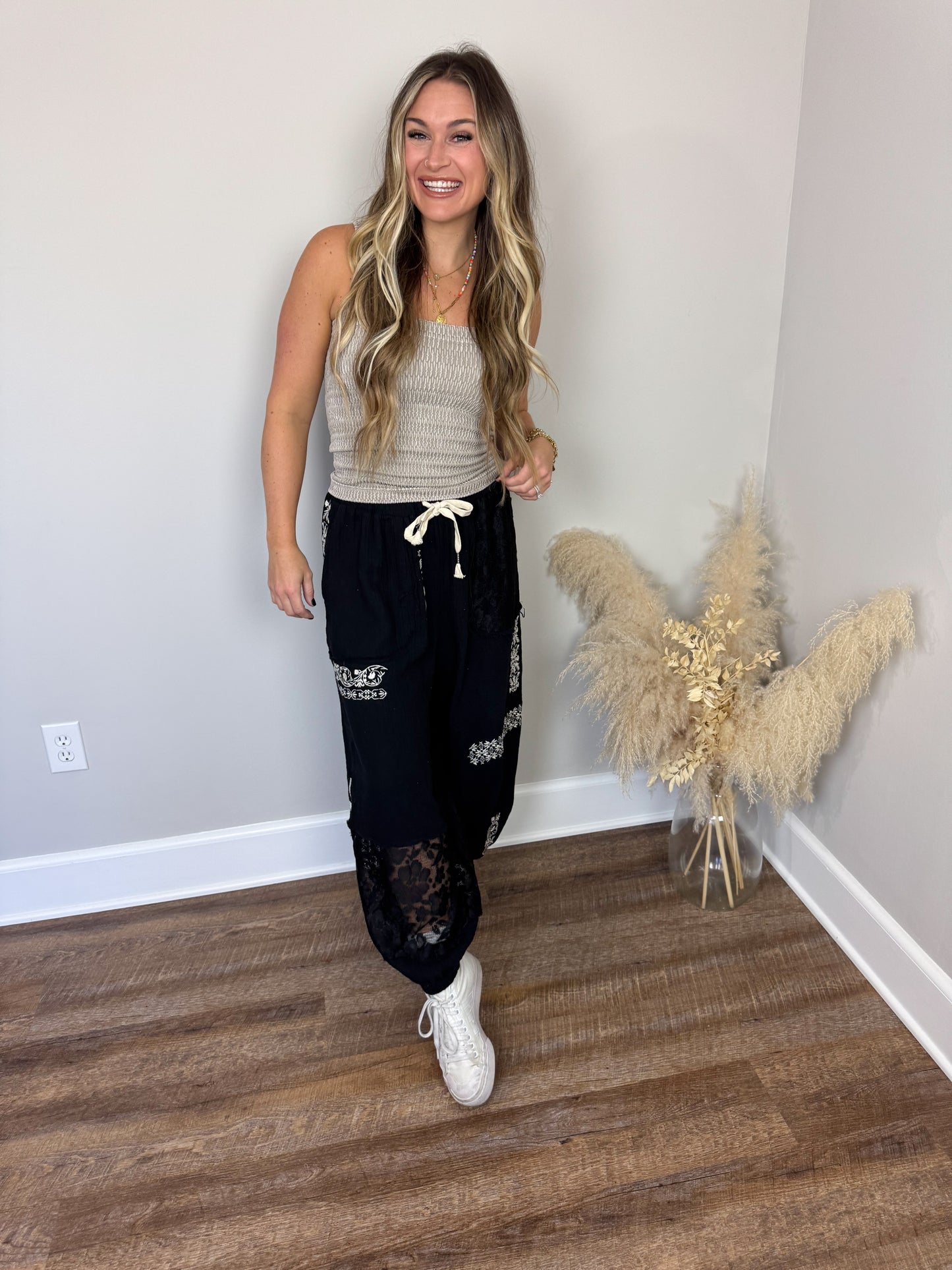 Meadow Daze Seamless Top | Ash Mocha