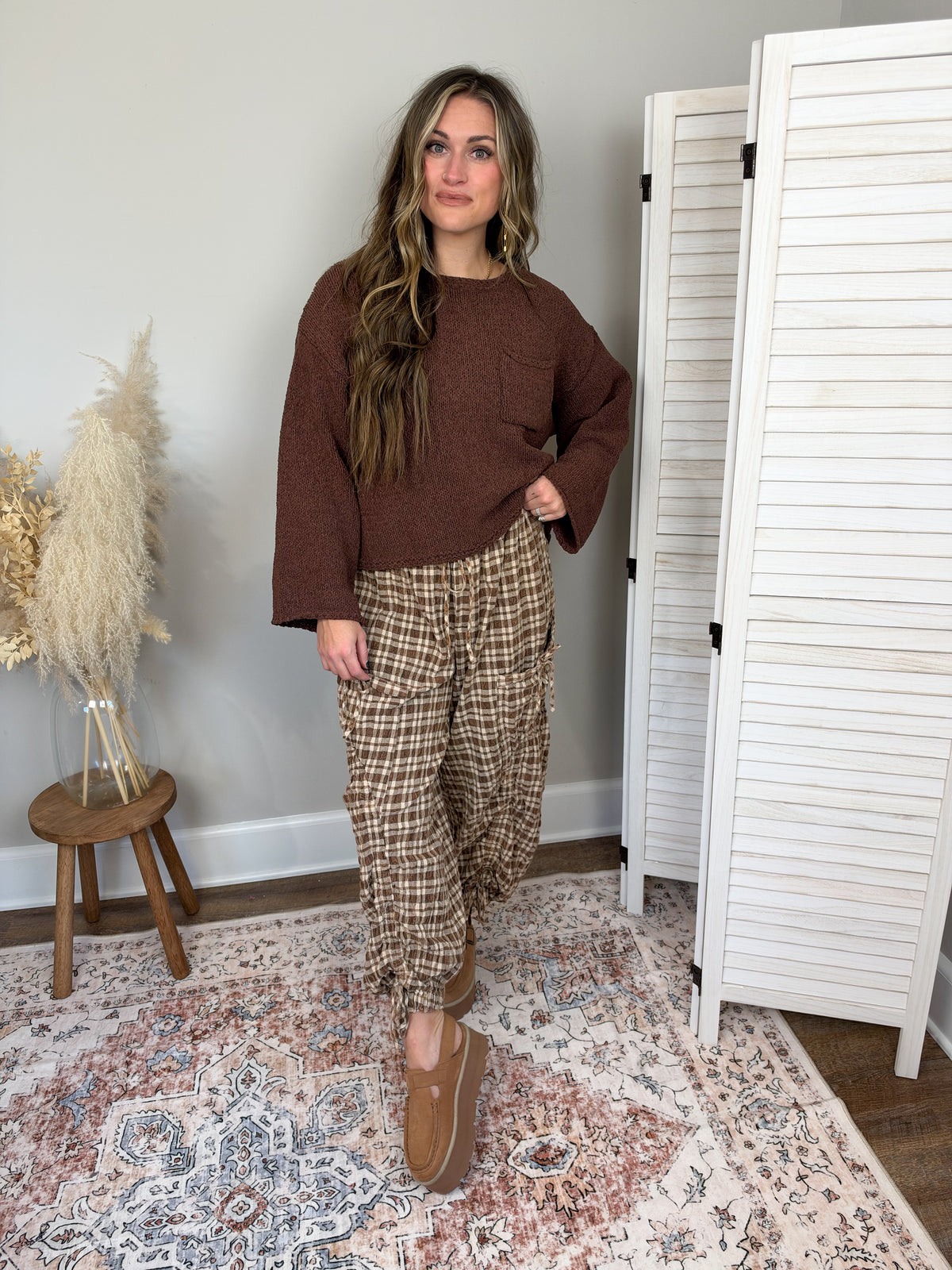Magnolia Sweater | Brown