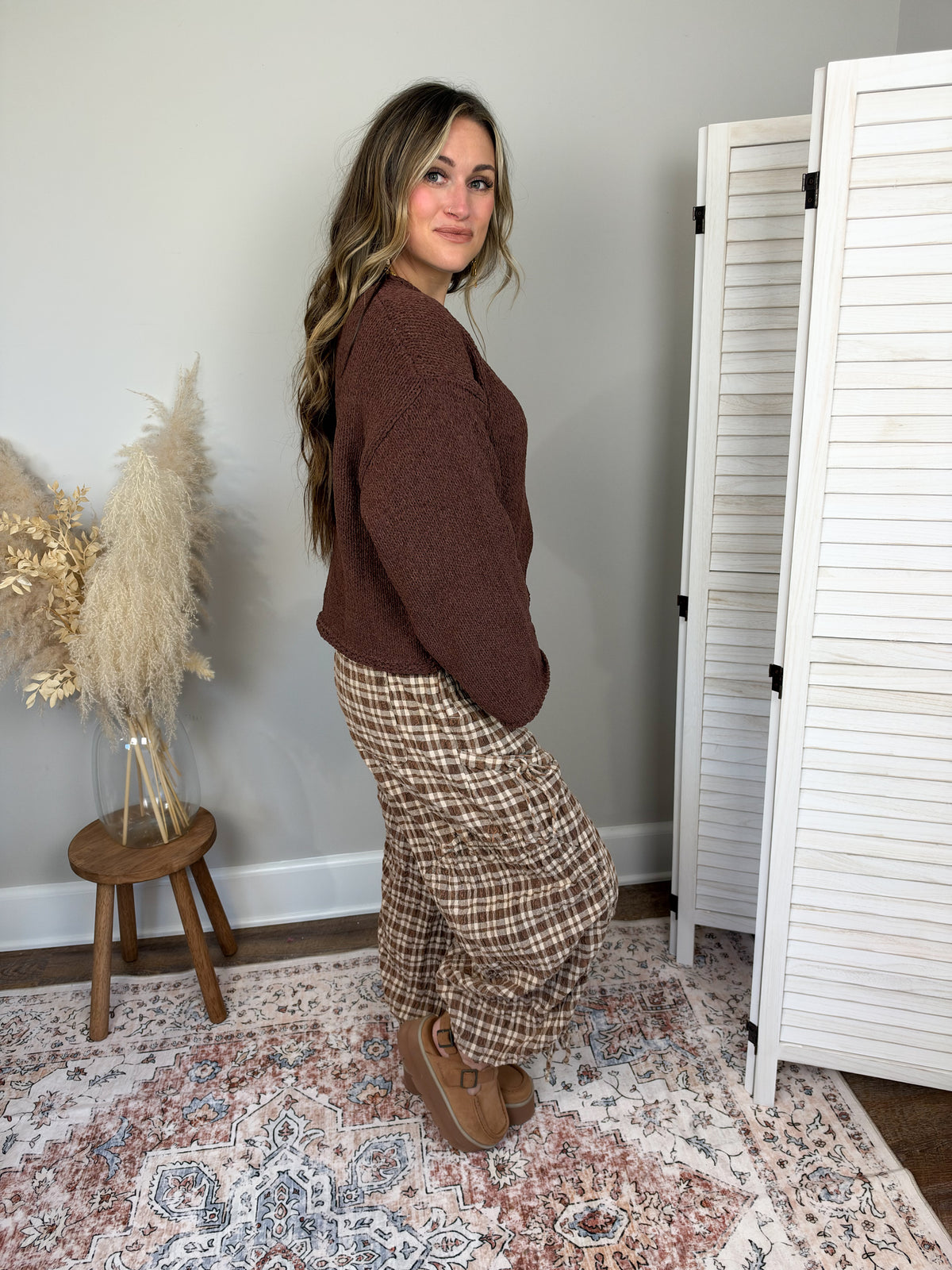 Magnolia Sweater | Brown