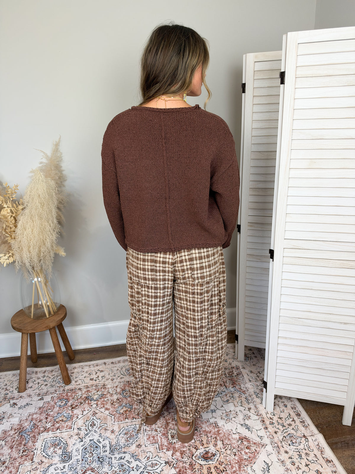 Magnolia Sweater | Brown
