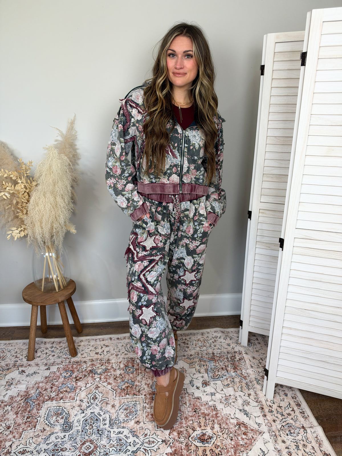 Trailblazer Jogger Pants | Navy Floral
