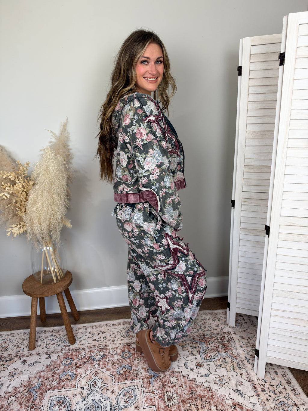 Trailblazer Jogger Pants | Navy Floral