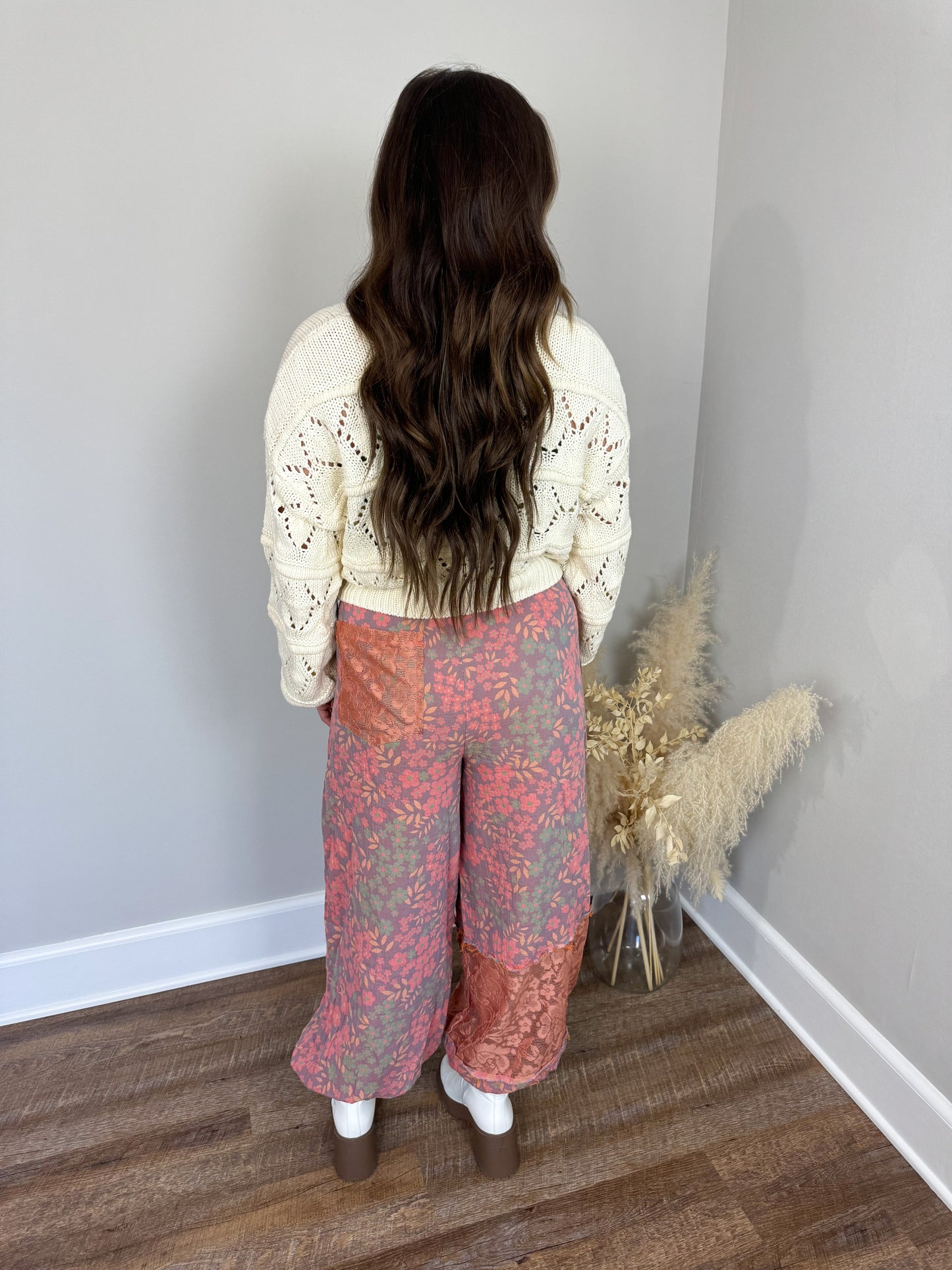 Silence Gauze Pants | Floral