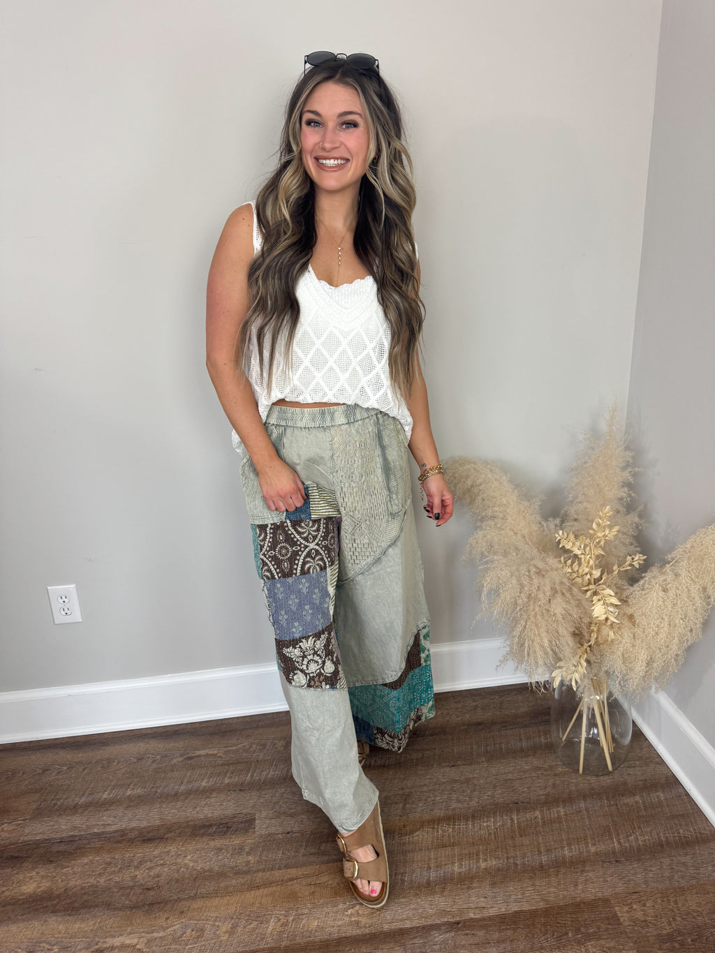 Charleston Patchwork Pants