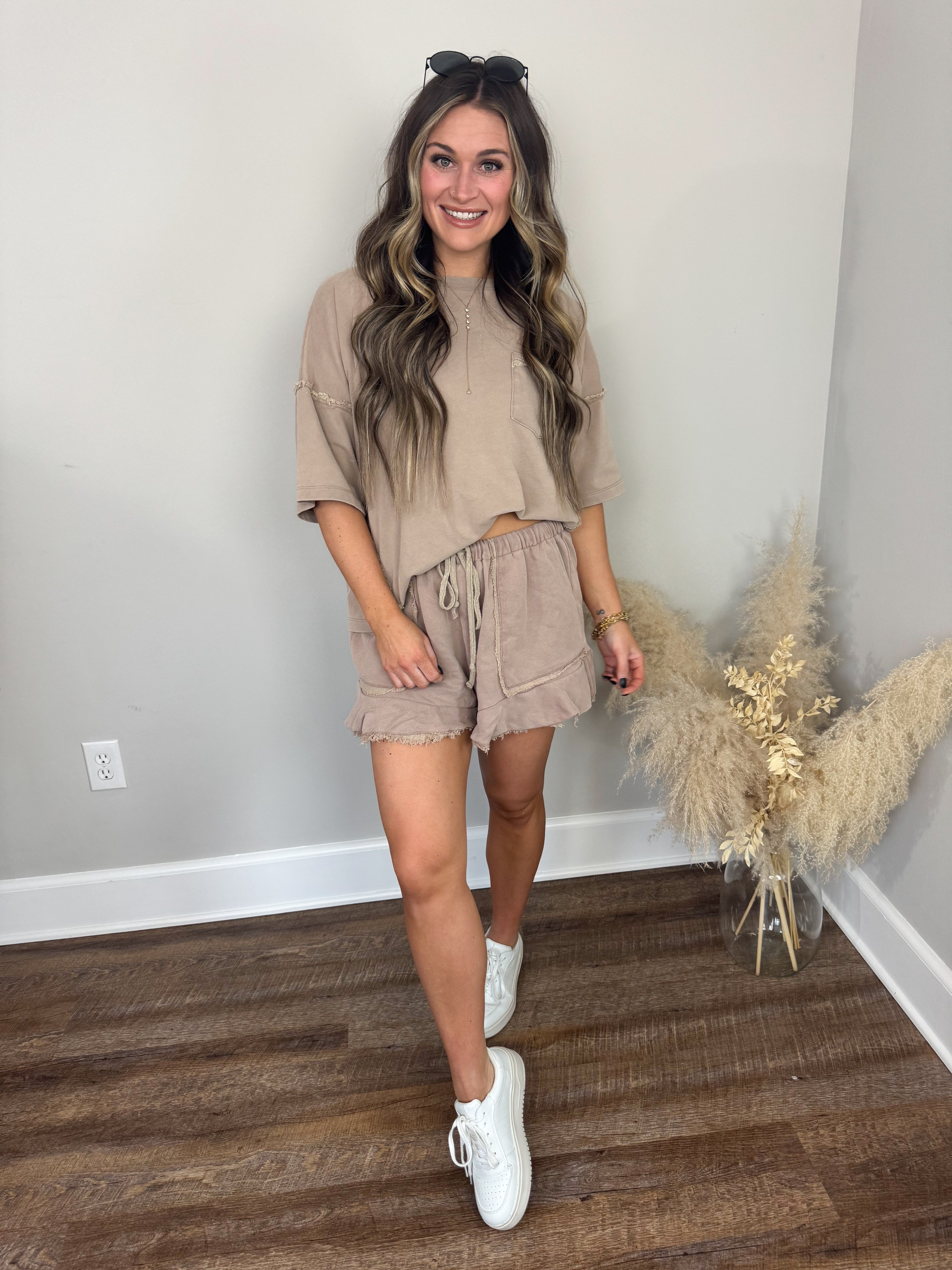Auburn Terry Top | Mocha