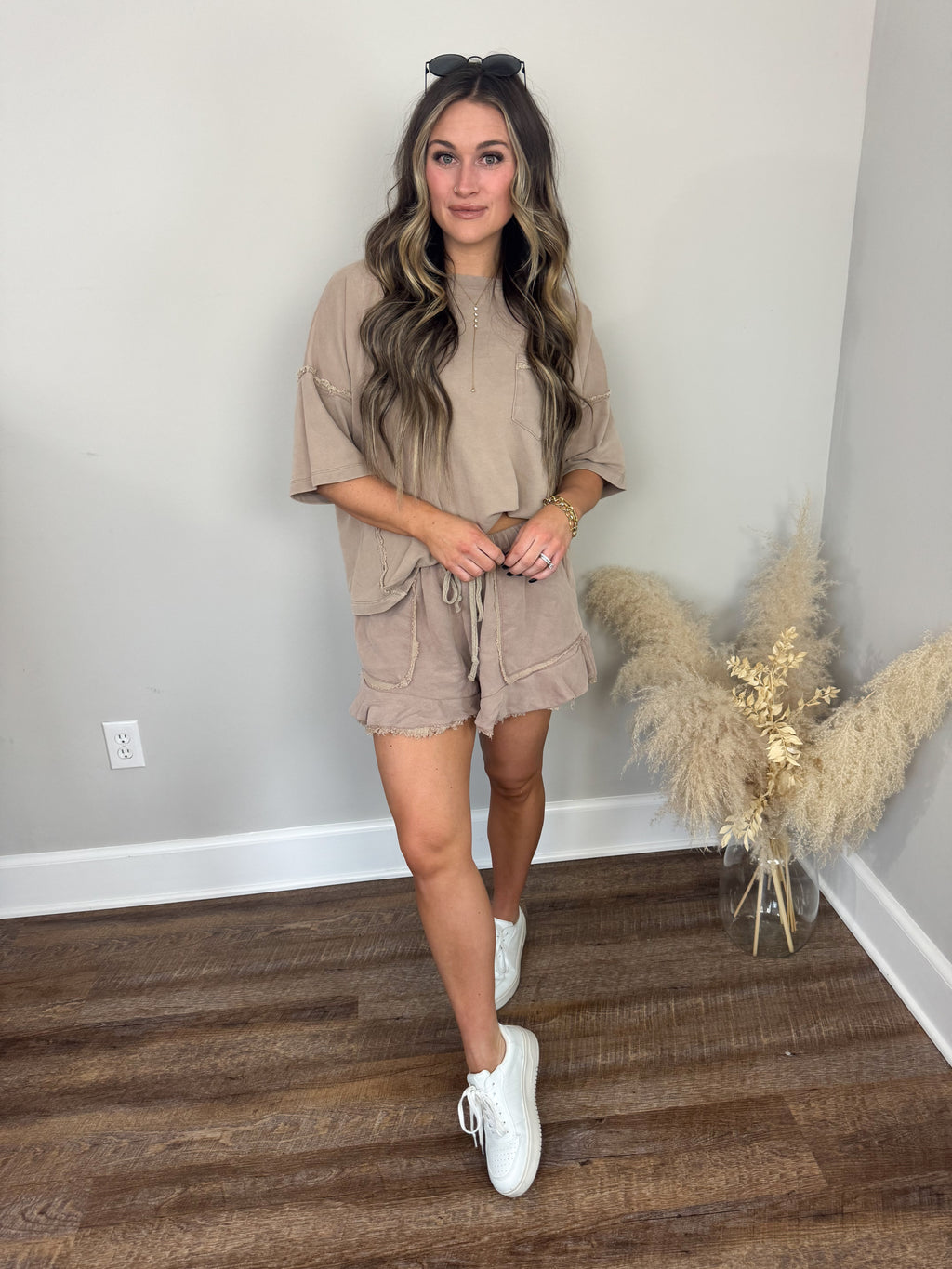 Auburn Terry Top | Mocha