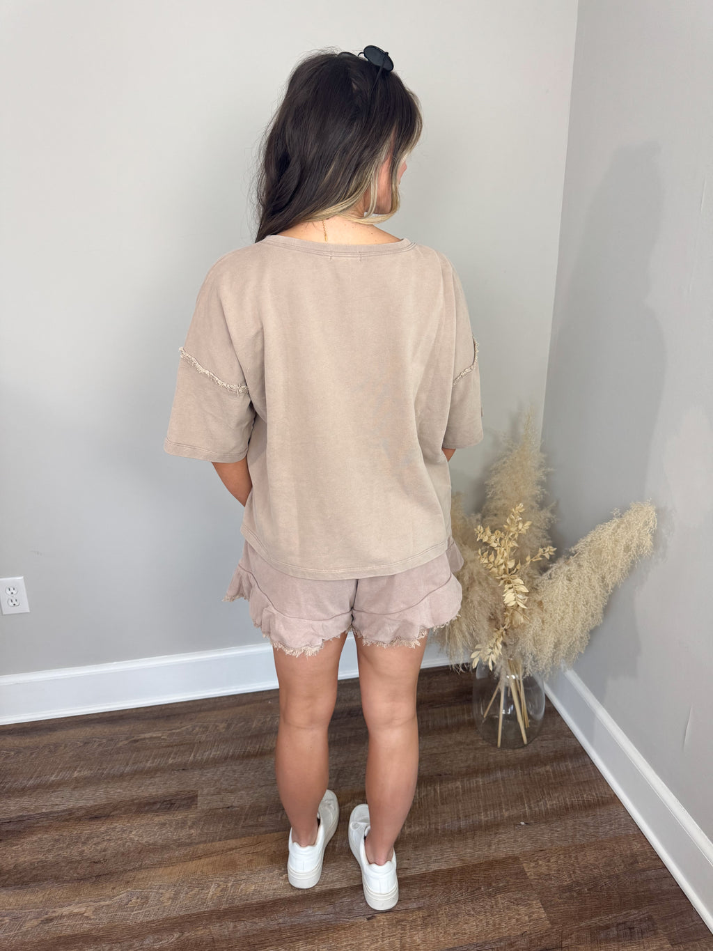 Auburn Terry Top | Mocha