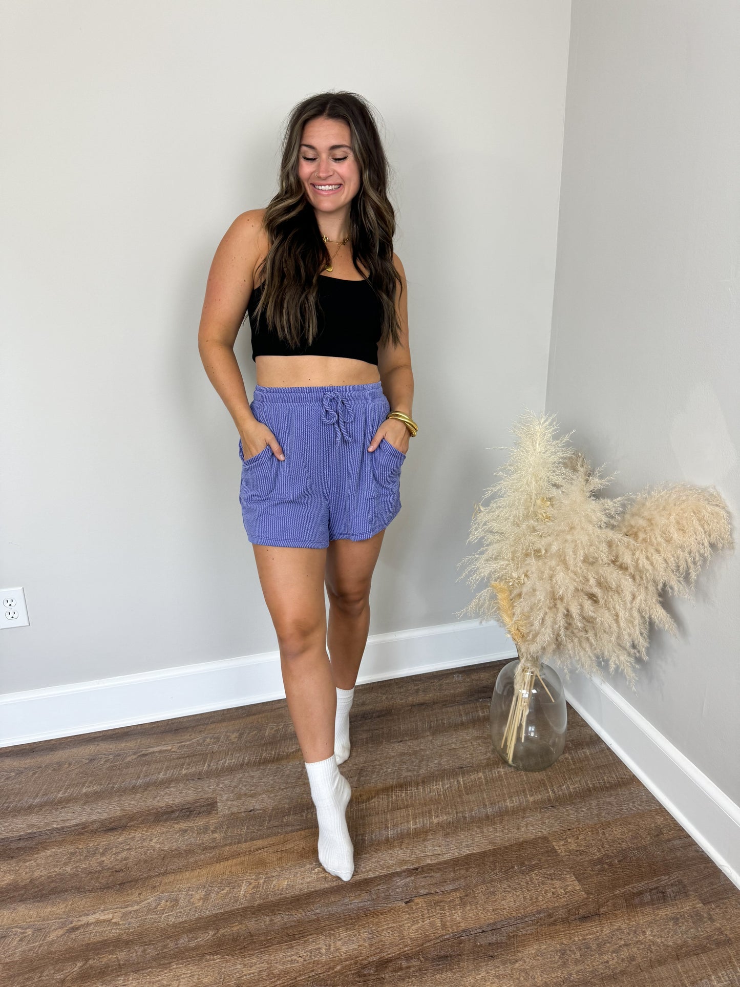 Coffee Date Shorts | Periwinkle