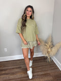 Auburn Terry Top | Olive