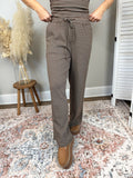 Laurel Striped Pants | Brown